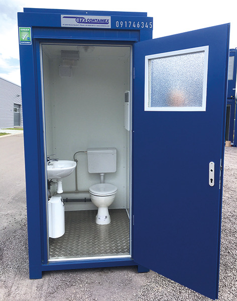 wc kabin for ekstern tilkobling