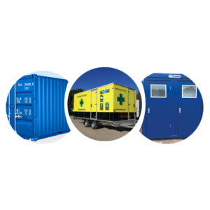 Containere, moduler og lettvogner